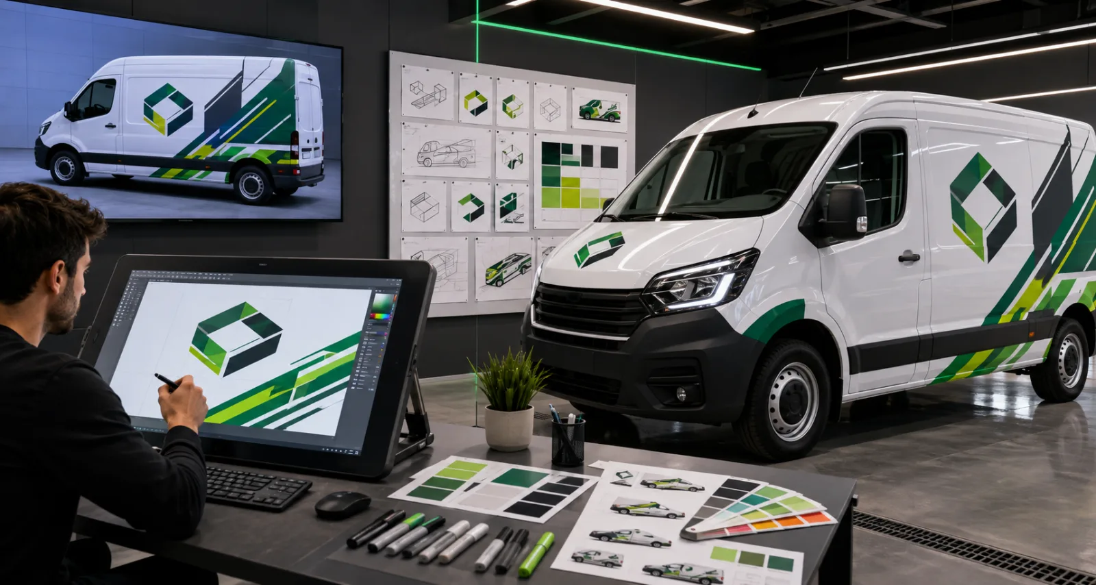 Vehicle Branding, Logos and Graphic Design service