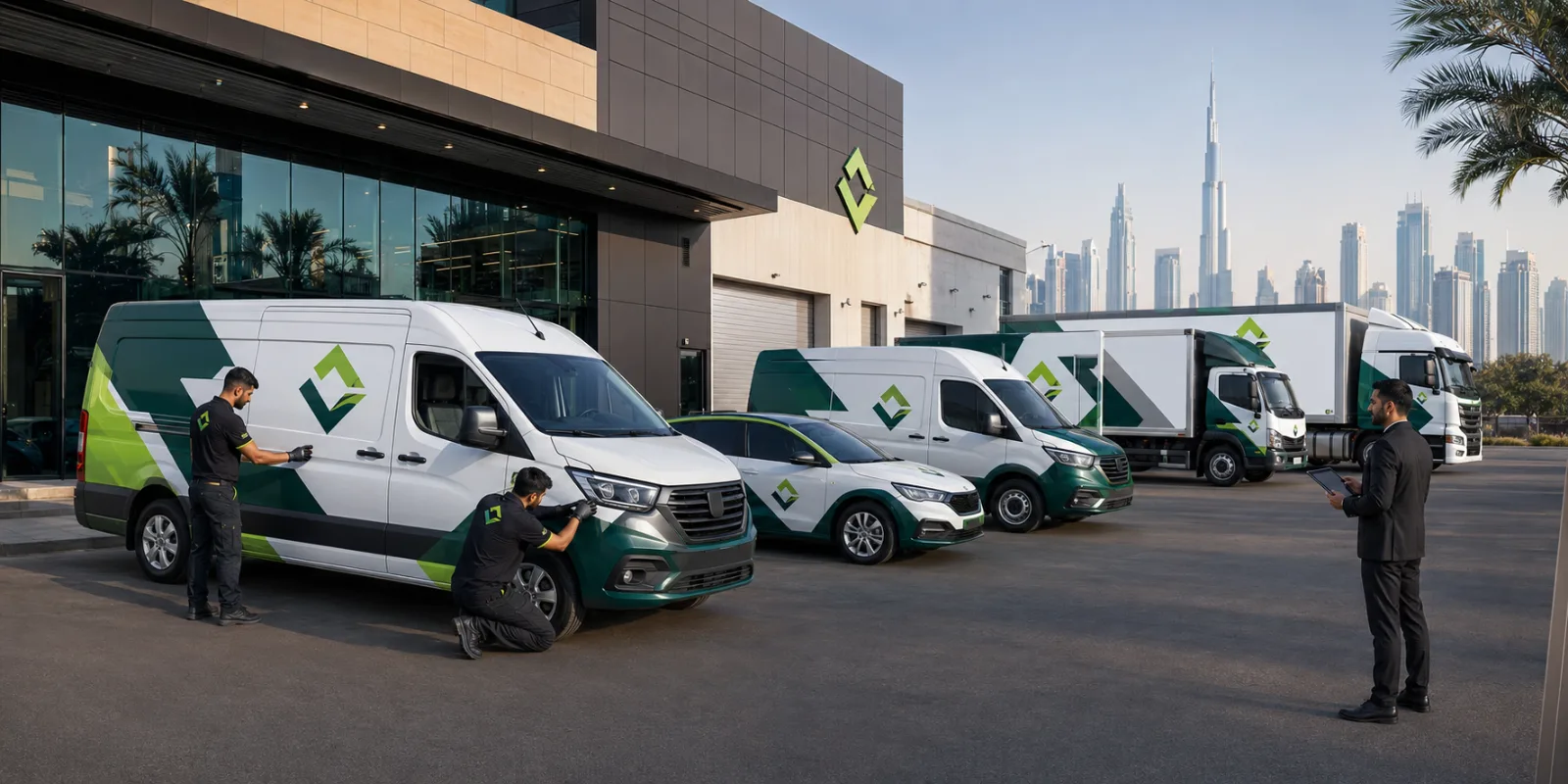 Commercial Vehicle and Fleet Branding service