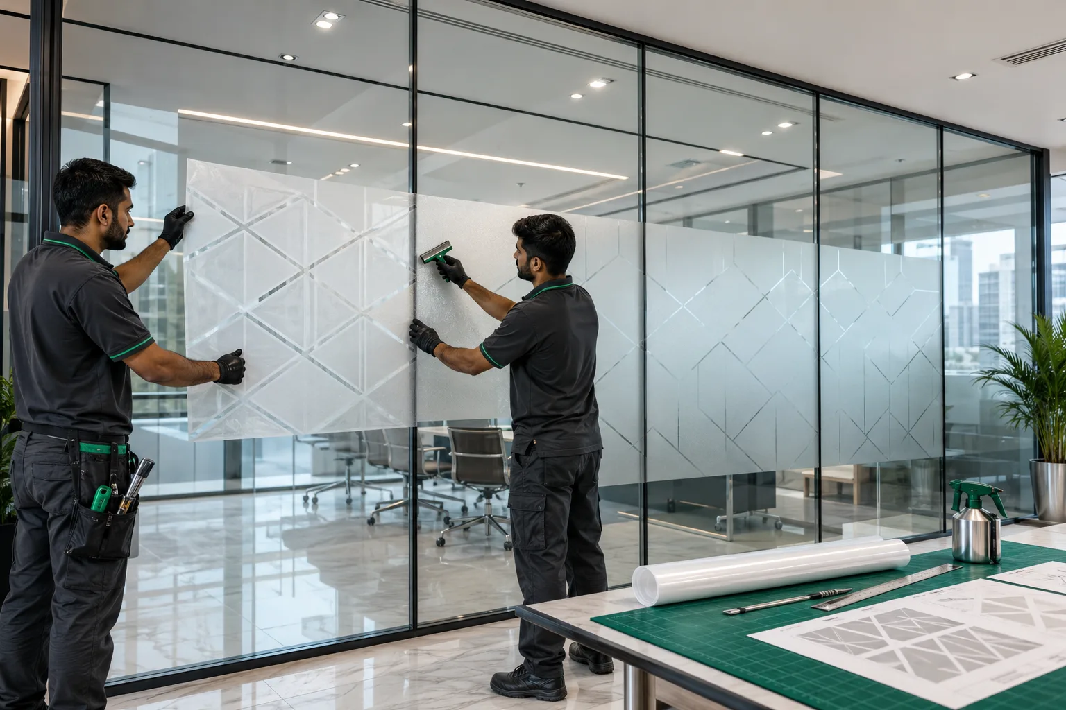 Frosted Film Design and Installation