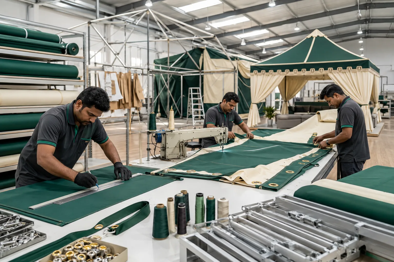 Custom Tent Manufacturing