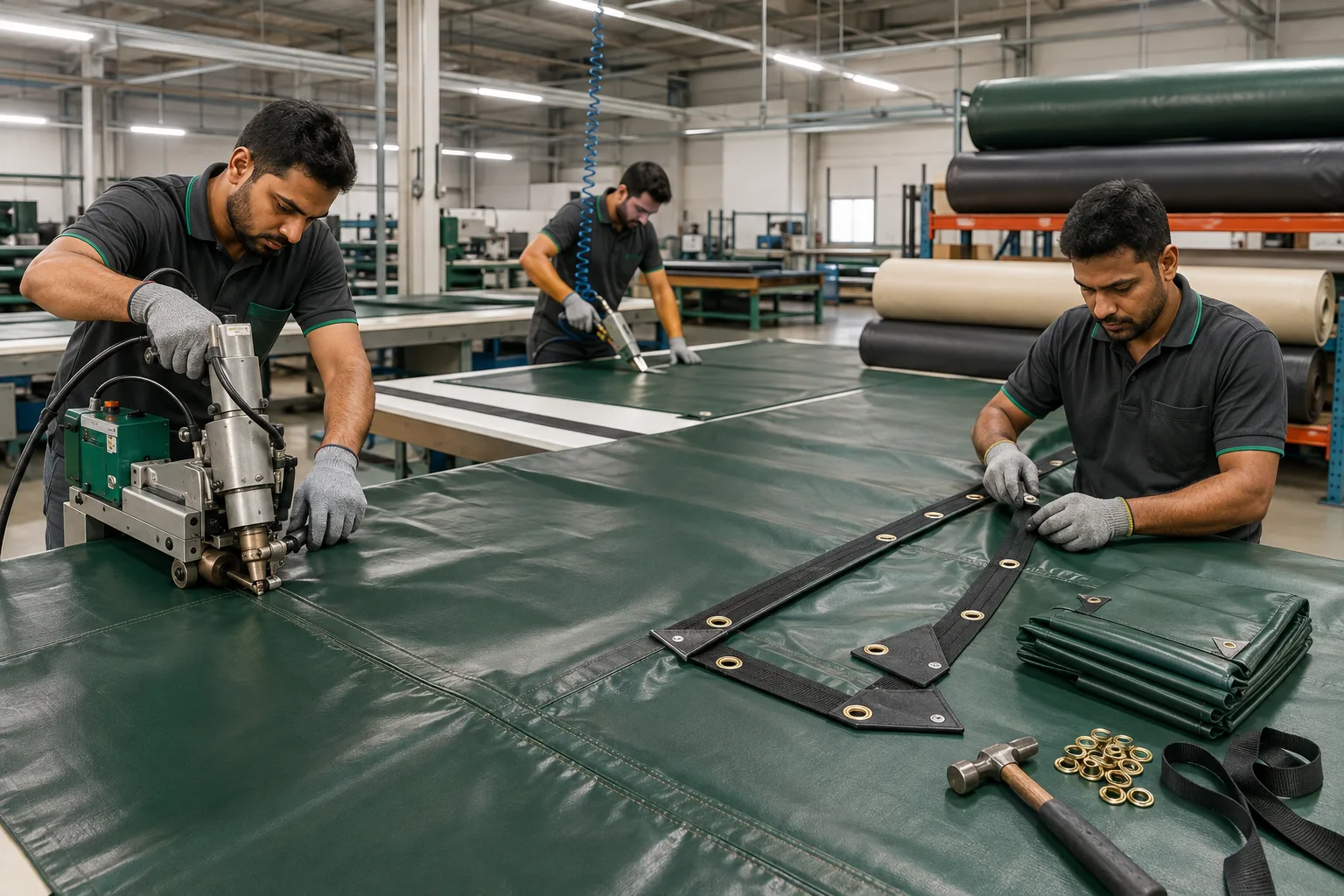 Tarpaulin Manufacturing