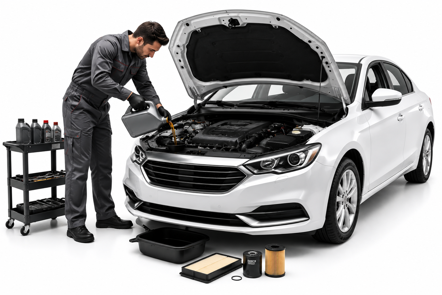 Engine Oil & Filter Change service