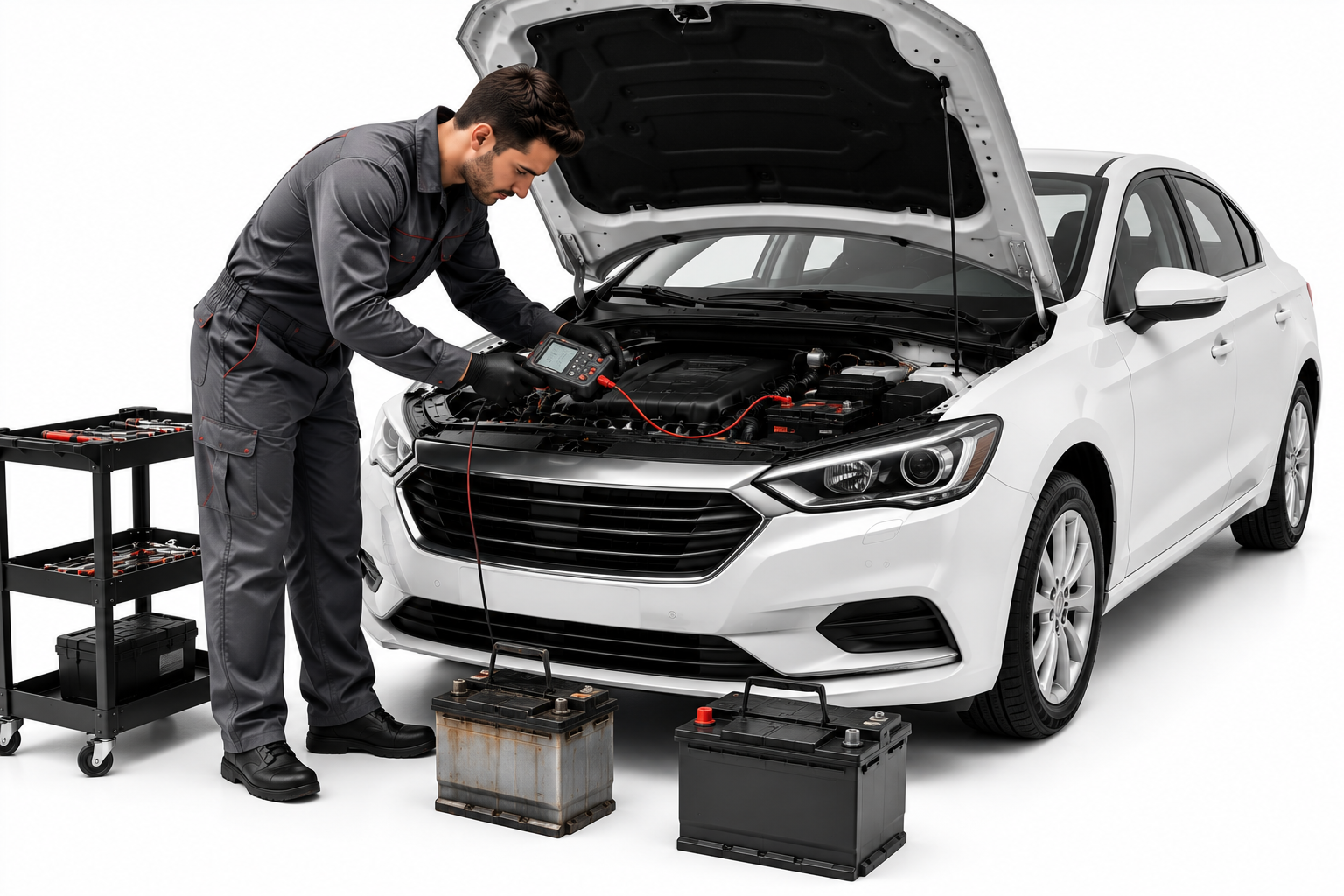 Battery Check & Replacement service