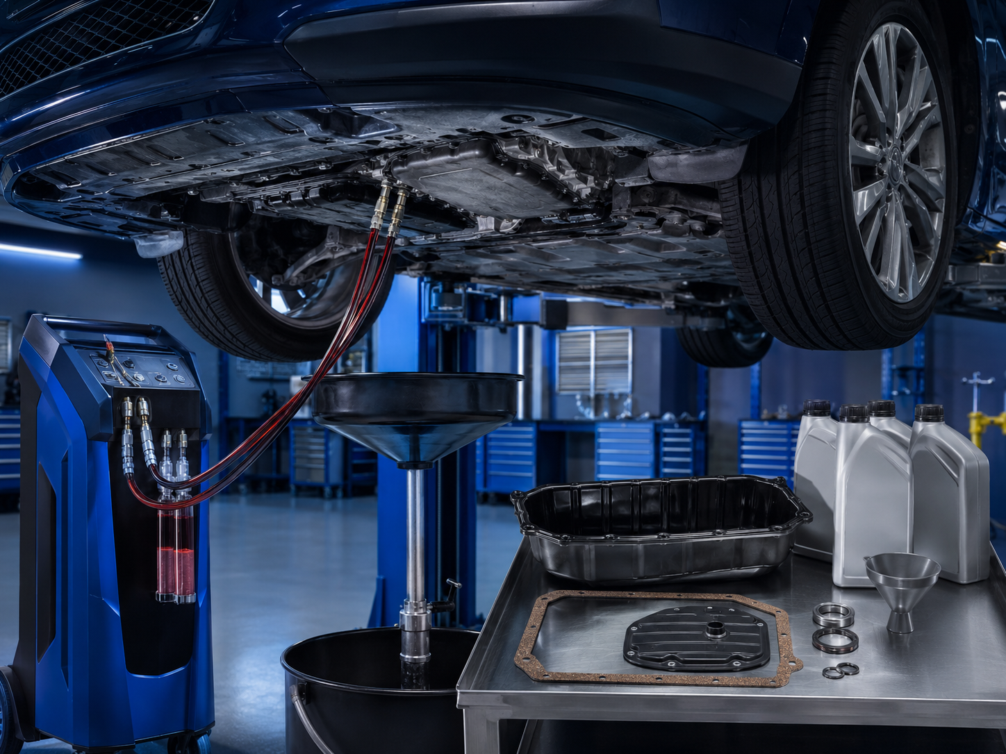 Transmission Oil Change & Maintenance service
