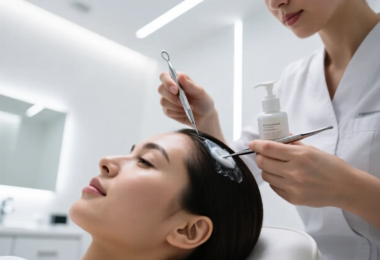 Root touch up service