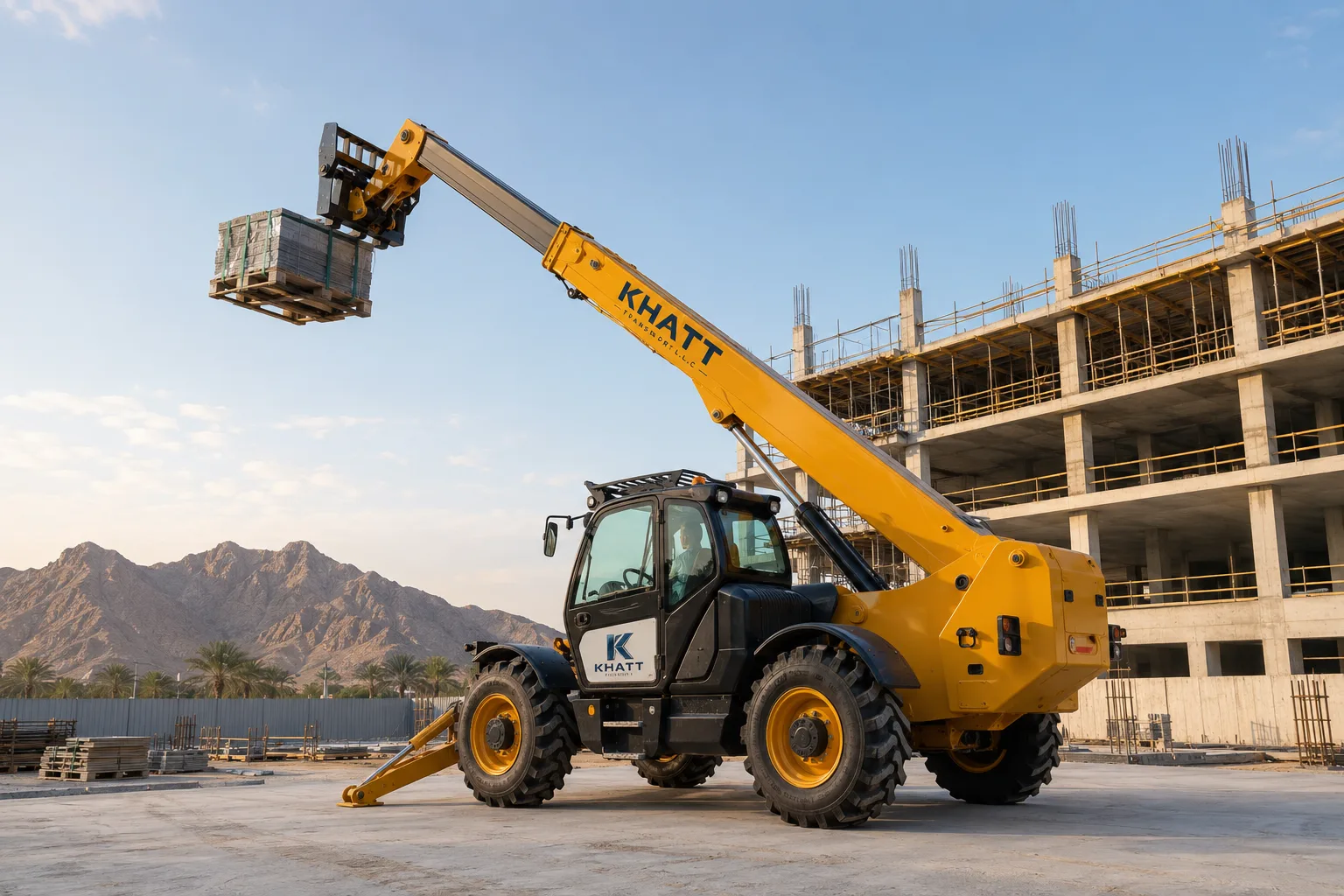 Boom Loader Rental service