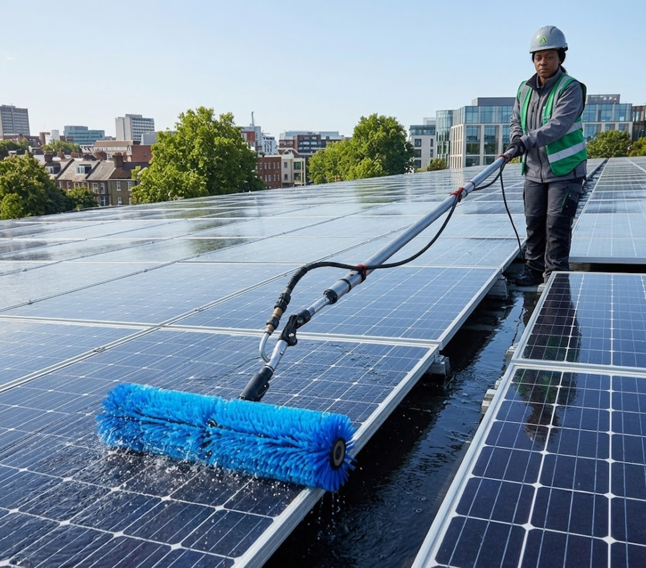 Solar Panel Cleaning service