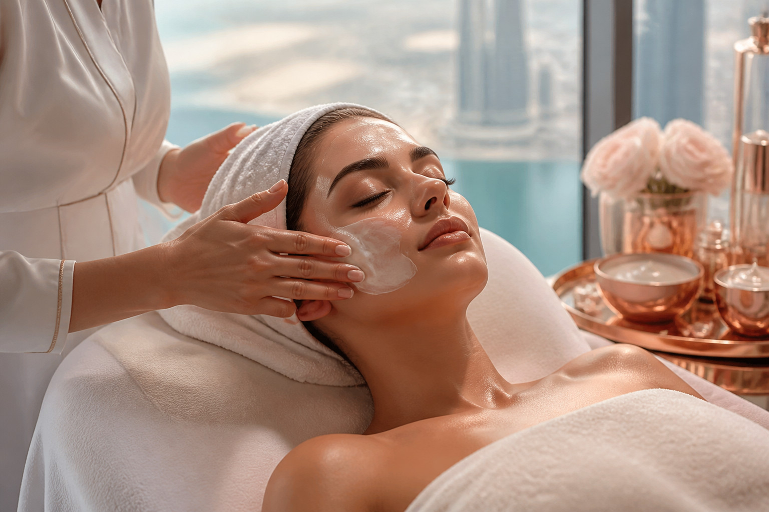 1. Signature Facial service