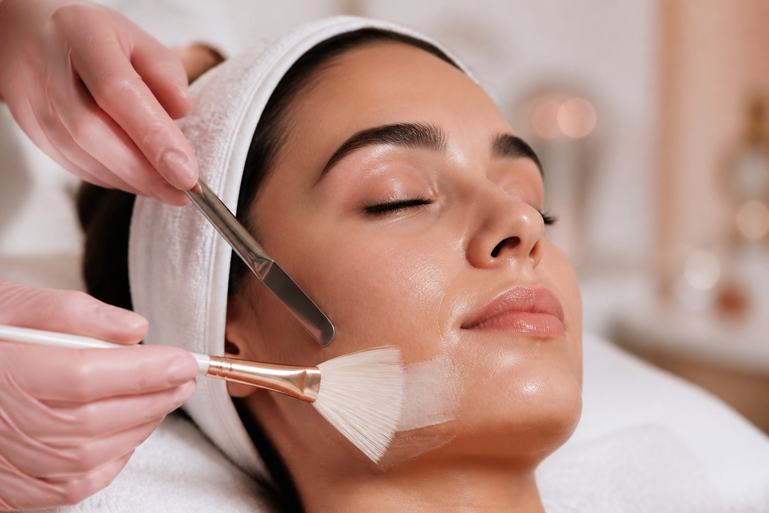 10. Dermaplaning service