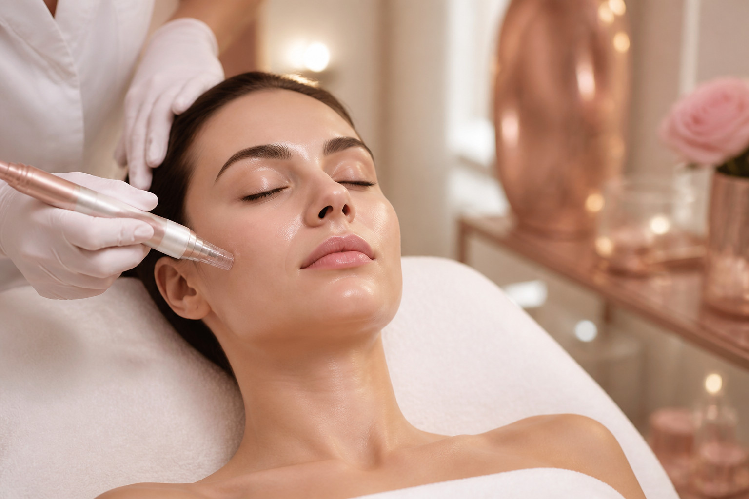 11. Microneedling Facial service