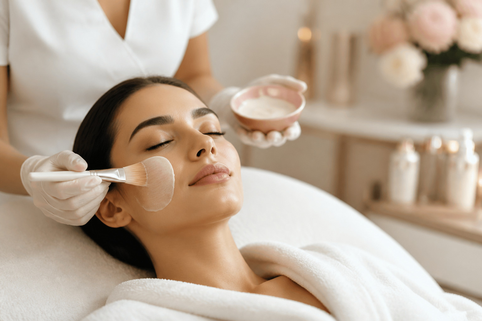 12. Acne Scar Facial service