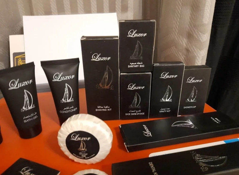 Luxor Hotel Guest Amenities Set – 7 Item 2500 PCS Kit