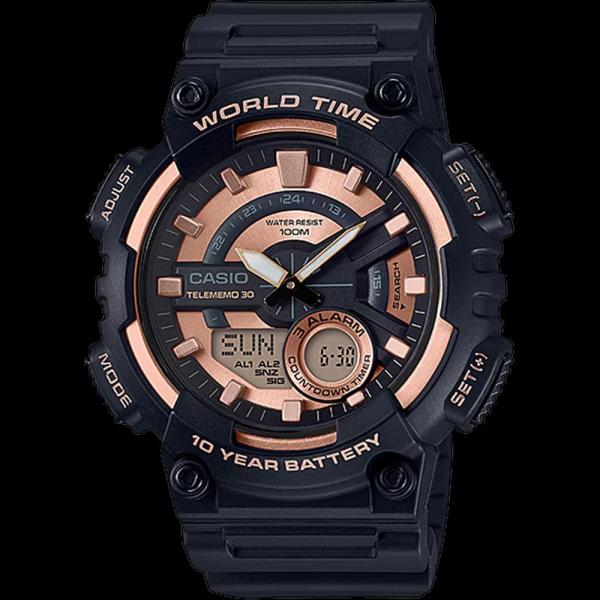 AEQ-110W-1A3VDF Orë dore për meshkuj CASIO