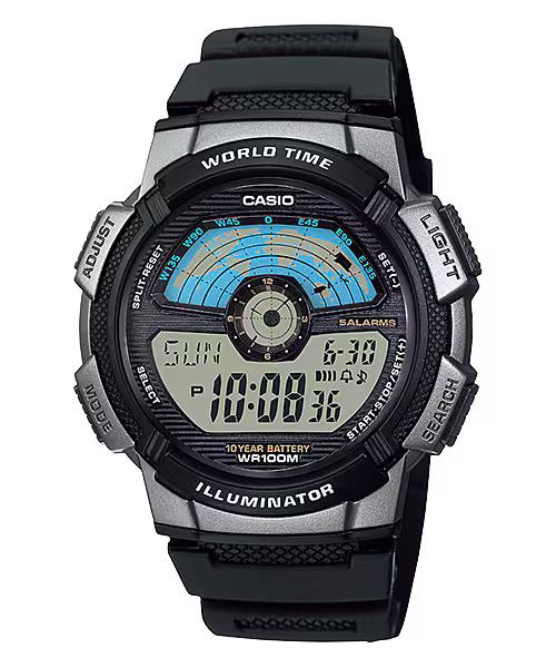 AE-1100W-1AVDF Orë dore për meshkuj CASIO