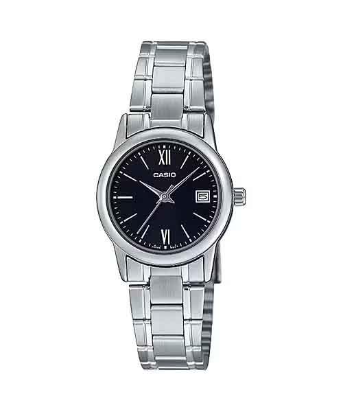 LTP-V002D-1B3 Orë dore për femra CASIO