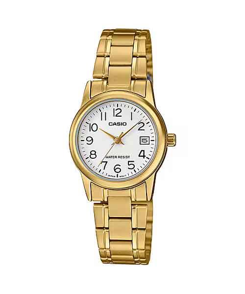LTP-V002G-7B Orë dore për femra CASIO