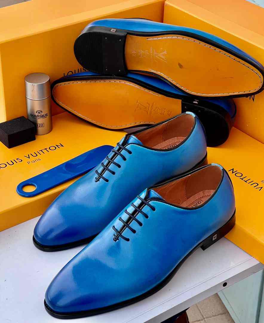 Soulier bleu on sale