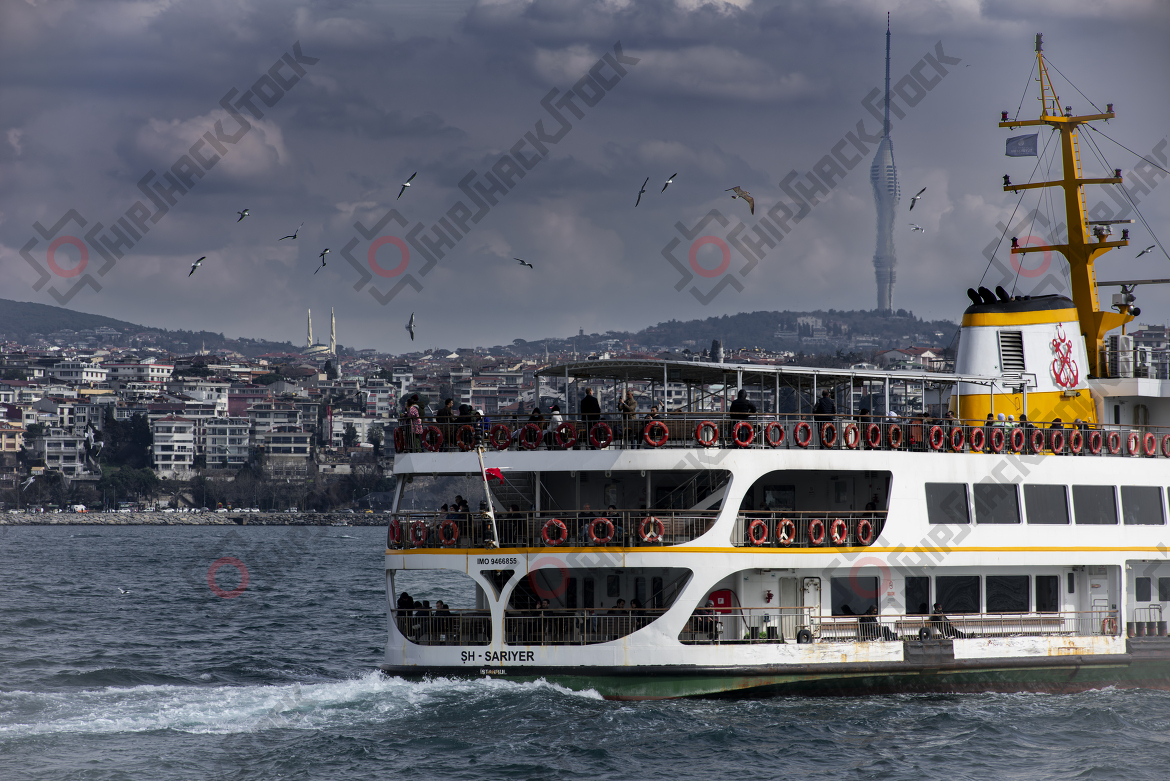 A Passengership in the Bosphorus...