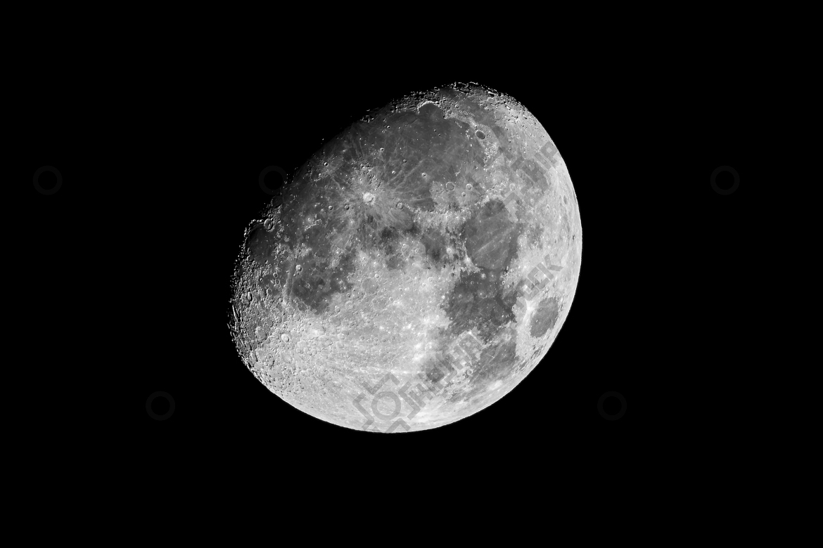 Close up moon