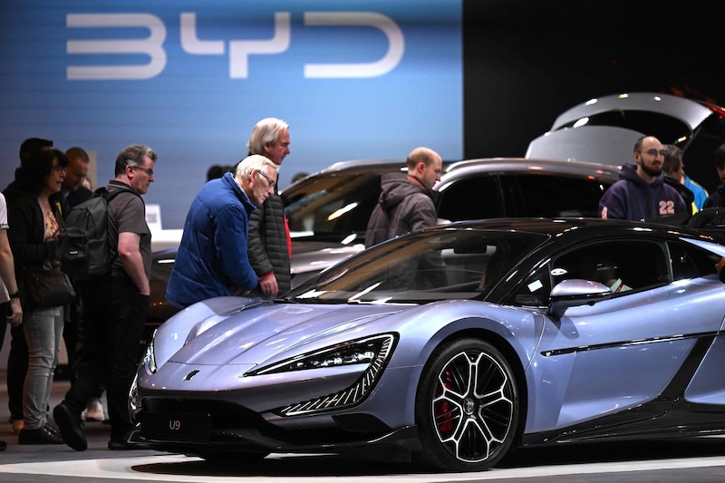 Tesla loses top EV spot to Chinese rival BYD