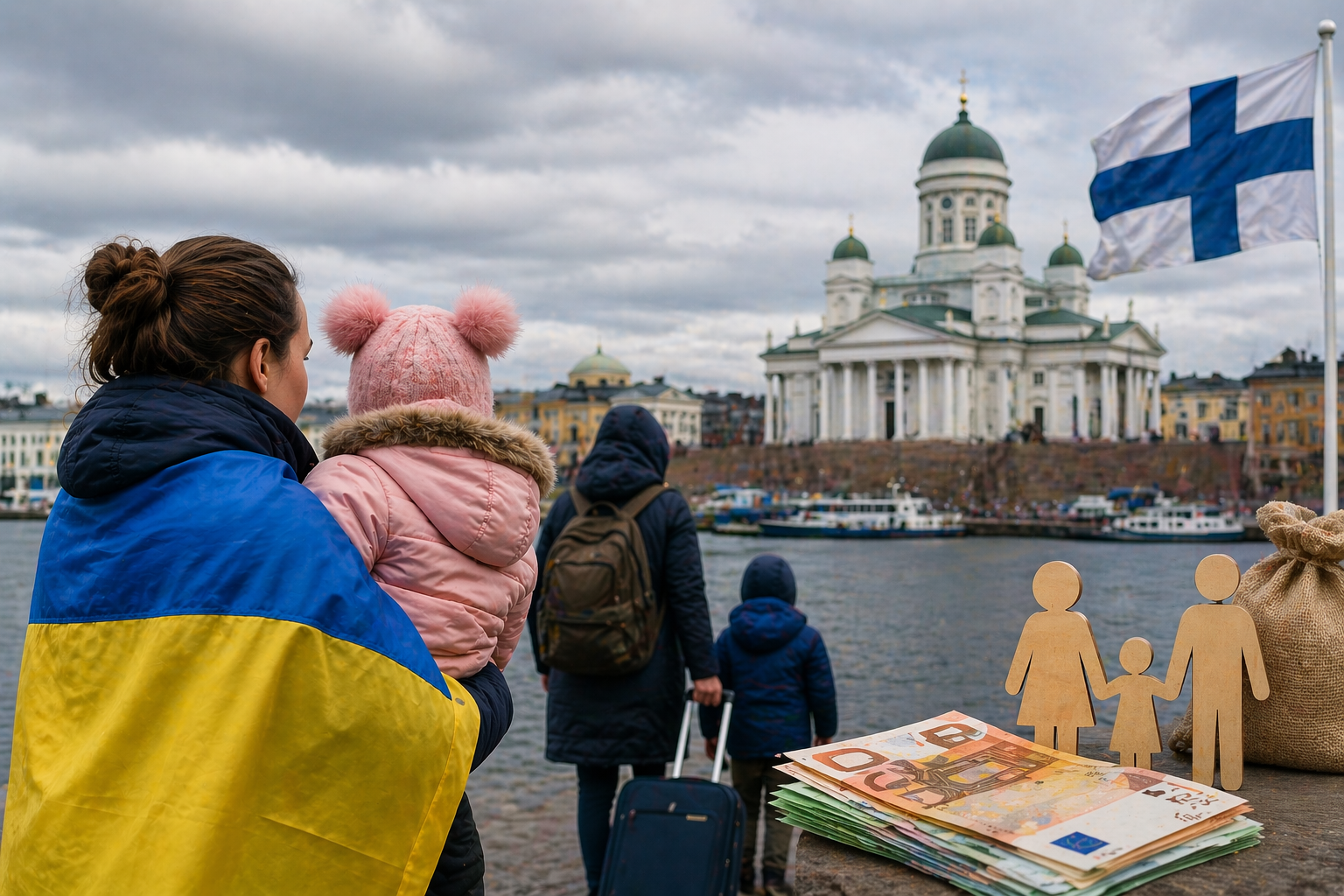Four in Five Ukrainians in Finland Receive Social Support, Says Kela
