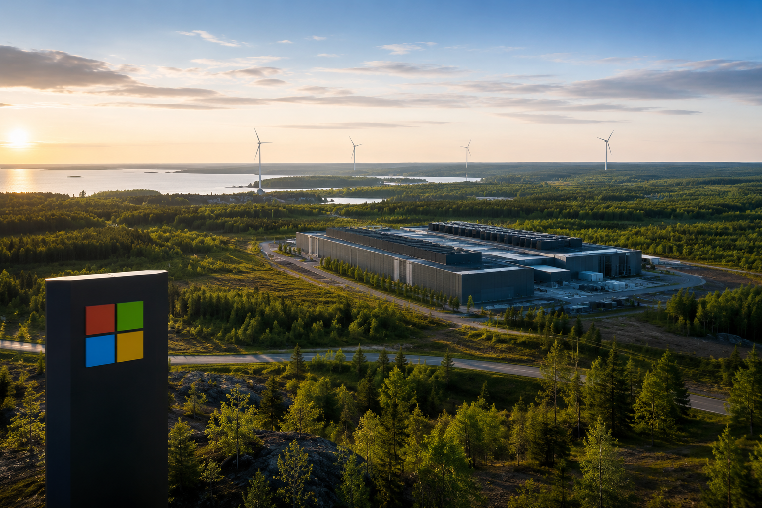 Microsoft's New Data Centre Plan Brings Hope for Jobs in Western Finland