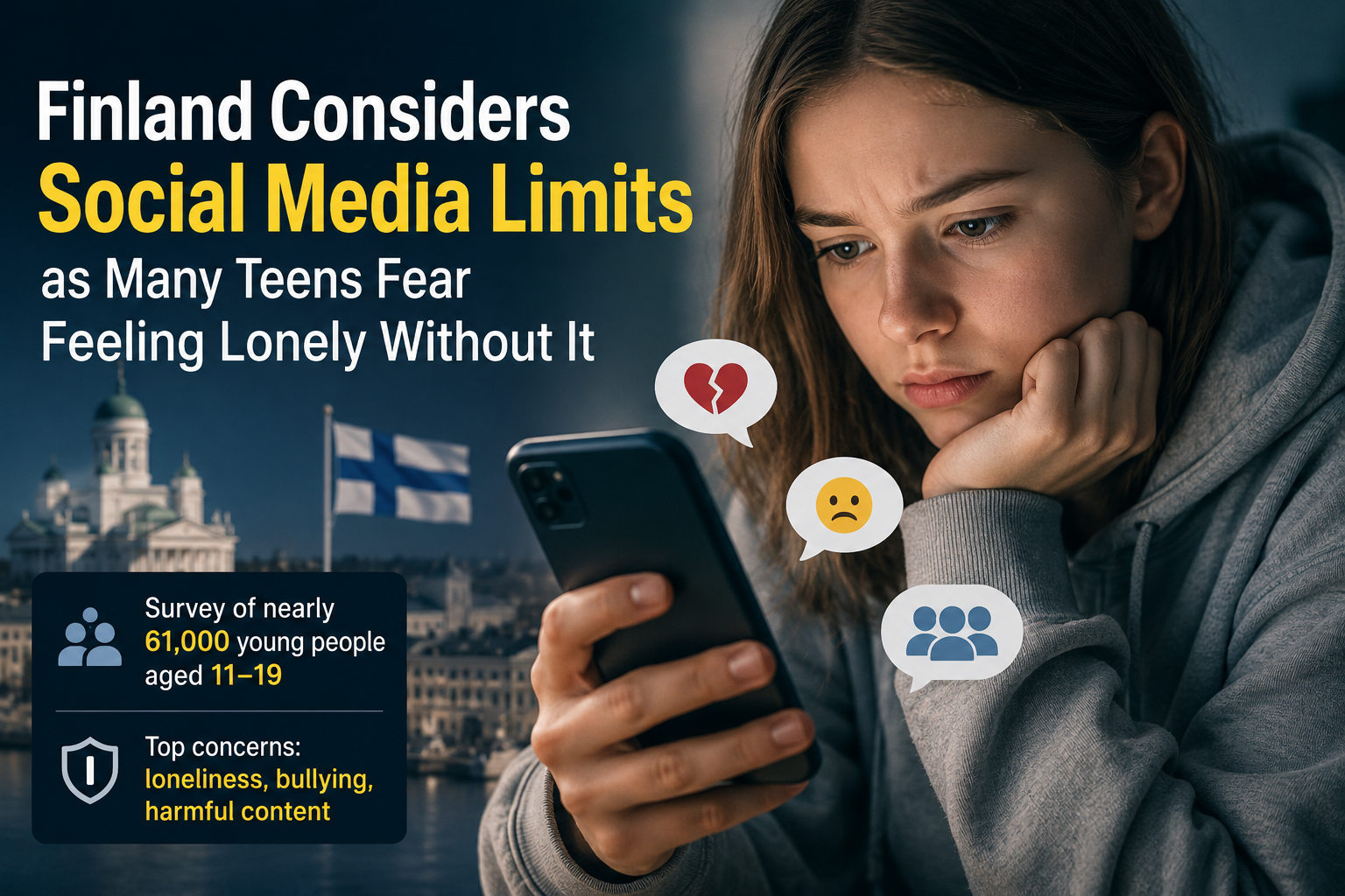 Many Finnish Teens Fear Losing Friends if Social Media Is Restricted