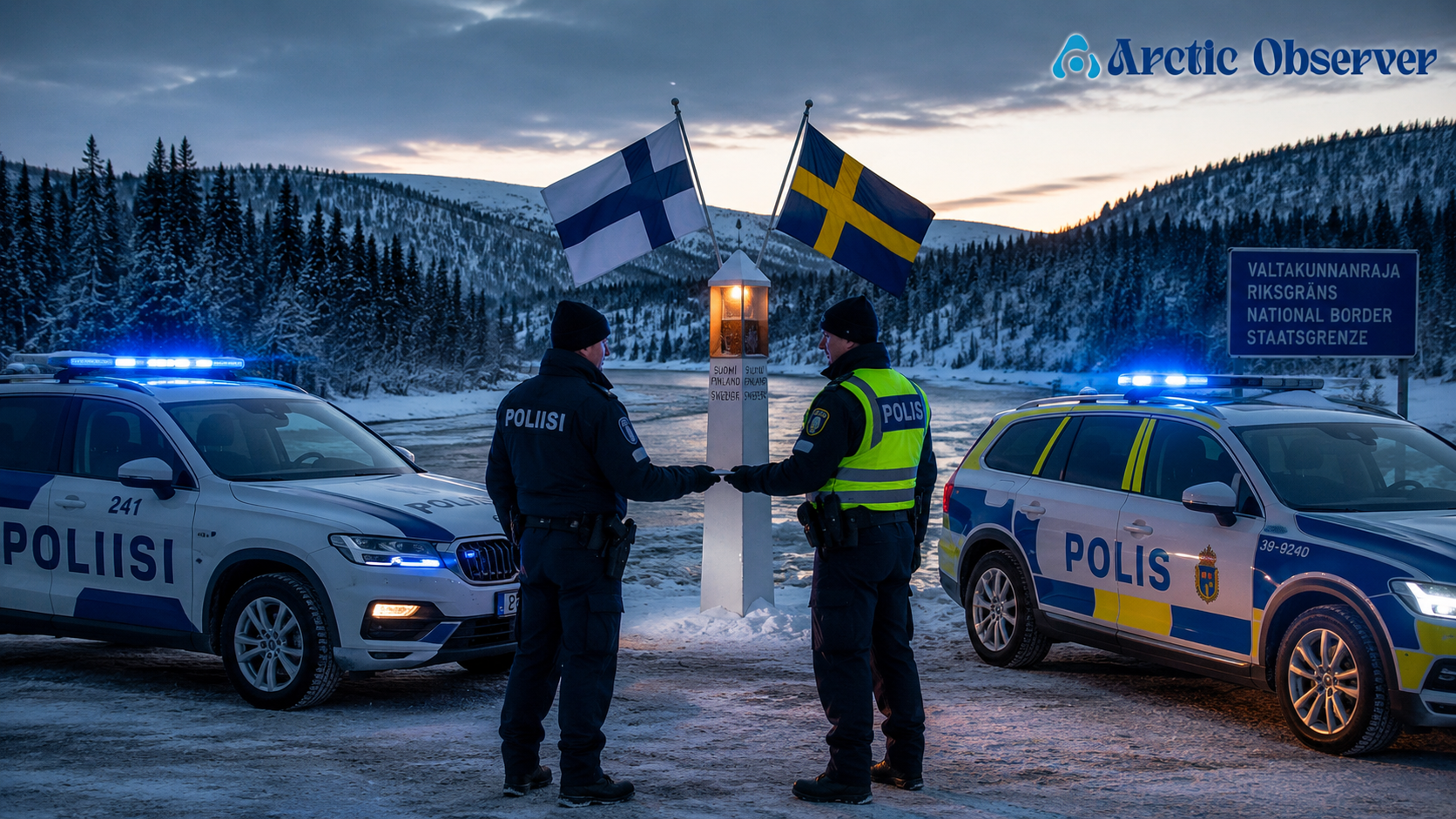 Beyond Borders: Finnish and Swedish Police Unite for Emergency Response