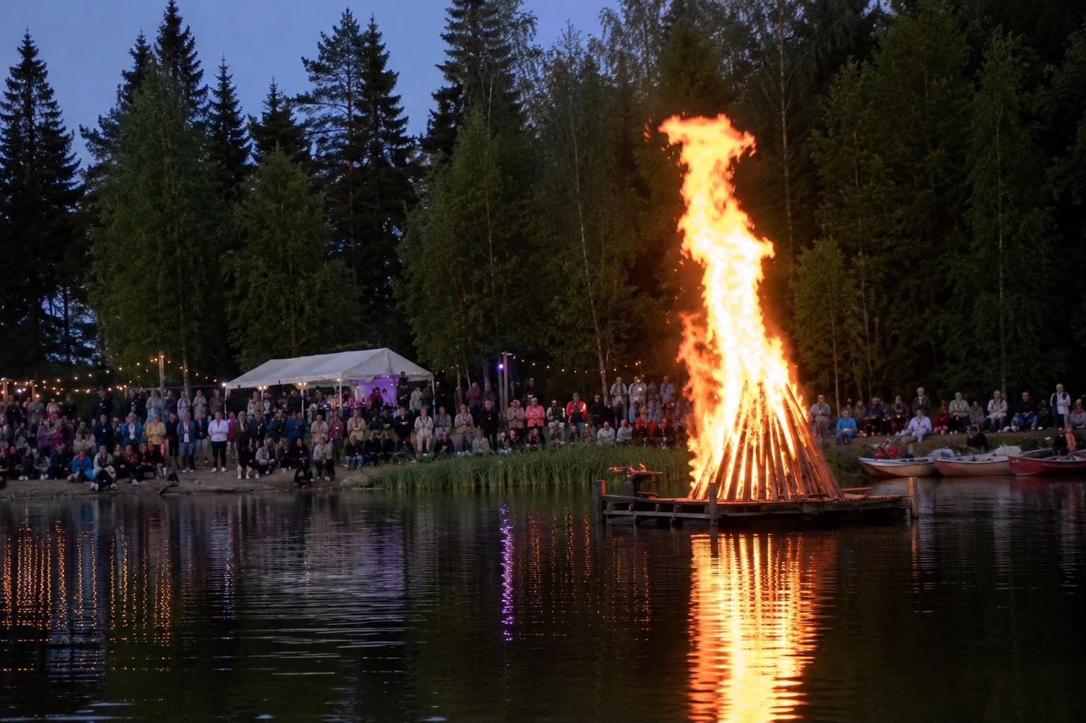 Juhannus: Ancient Bonfires, Midnight Sun and the Heart of Finnish Summer