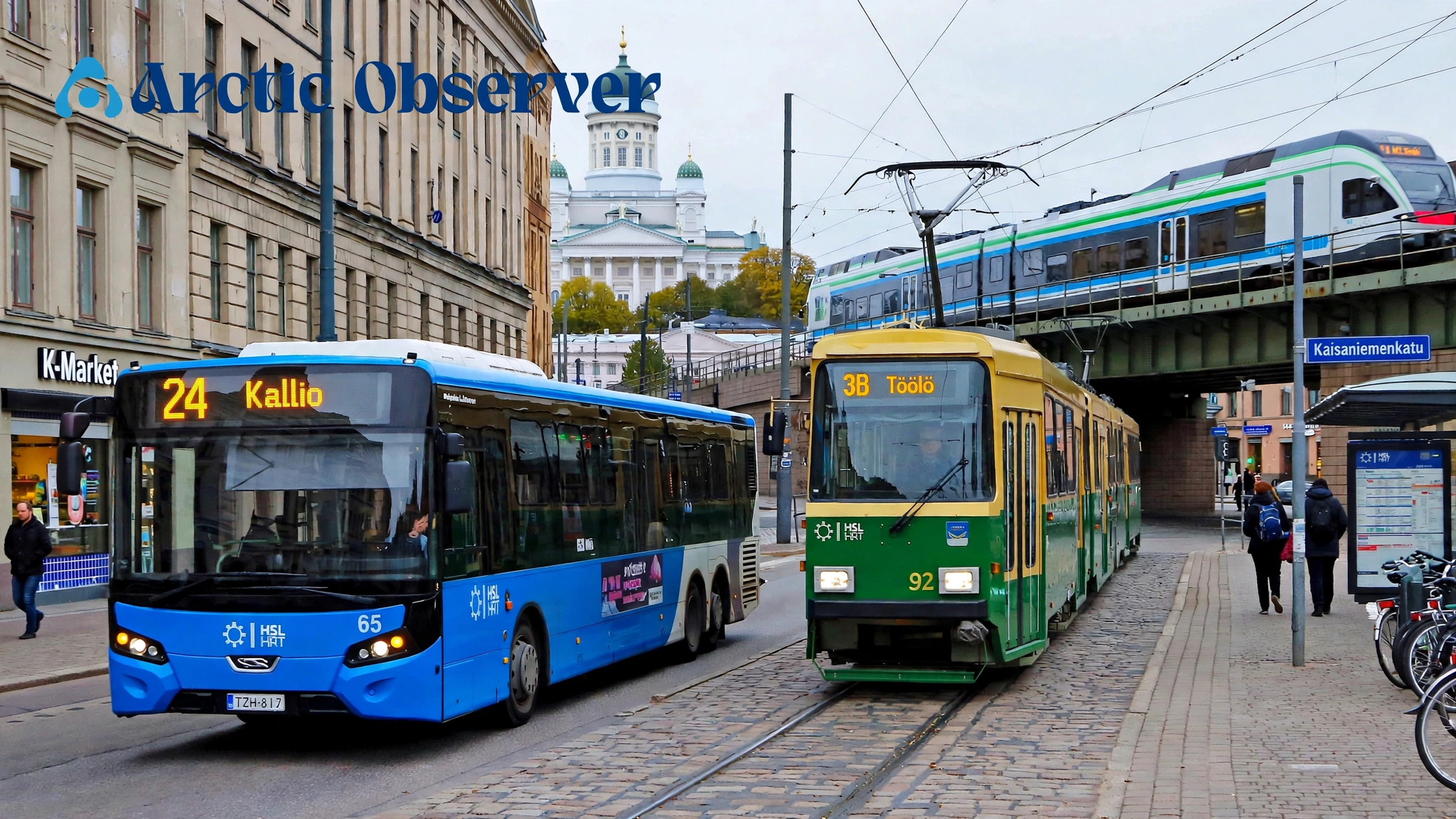 HSL Brings More Trains and Buses for Winter