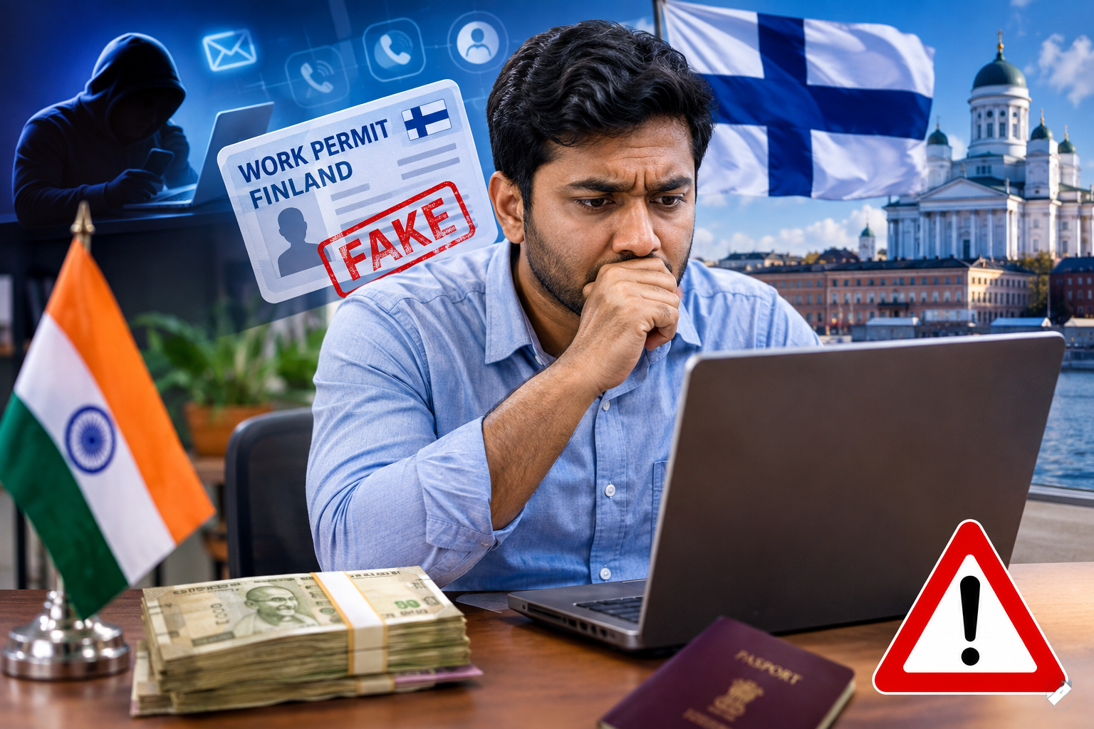 Finland Embassy Warns Indian Jobseekers Over Fake Jobs and Work Permits