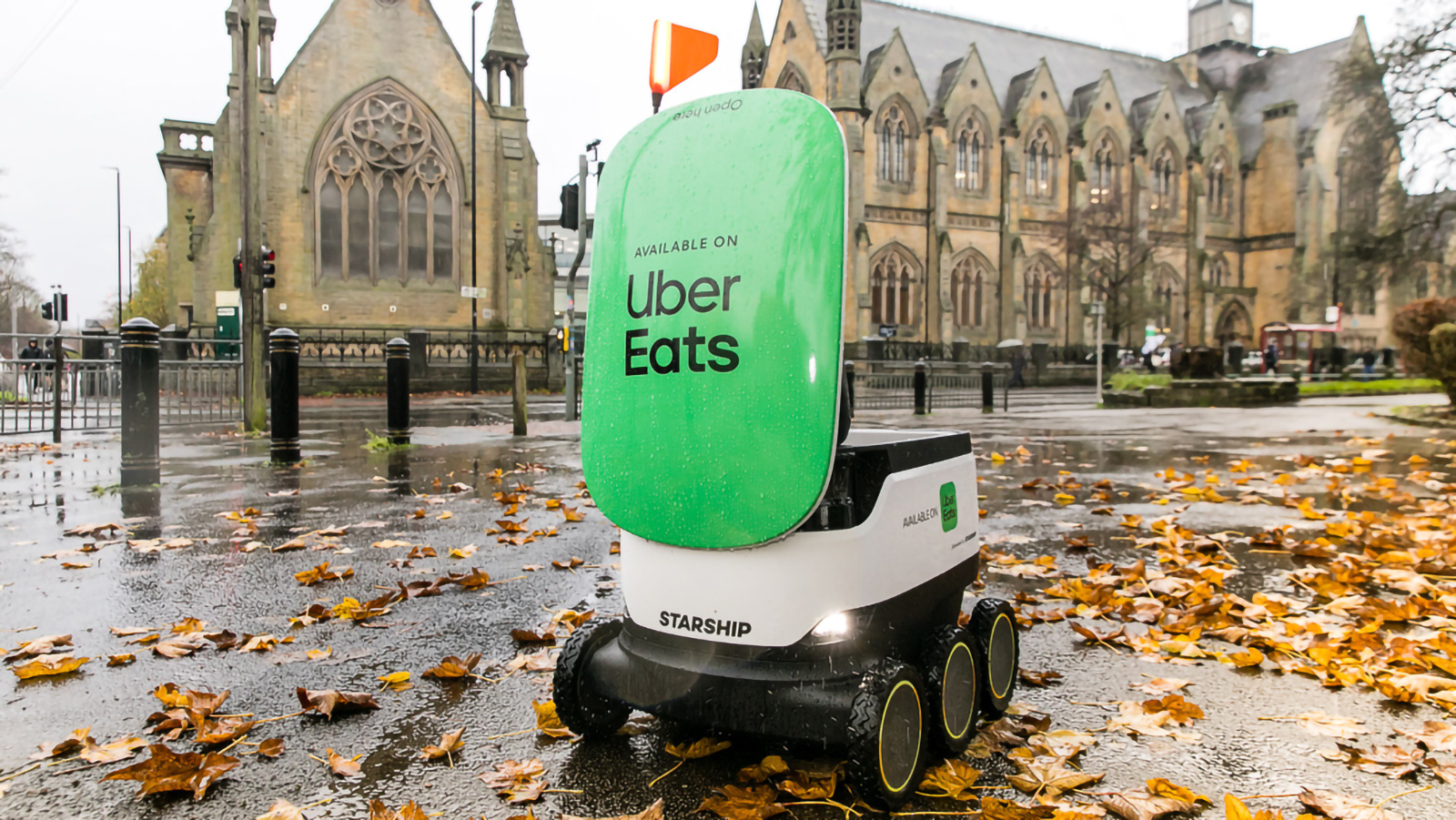 Uber Eats Launches, Delivery Robots in Finland