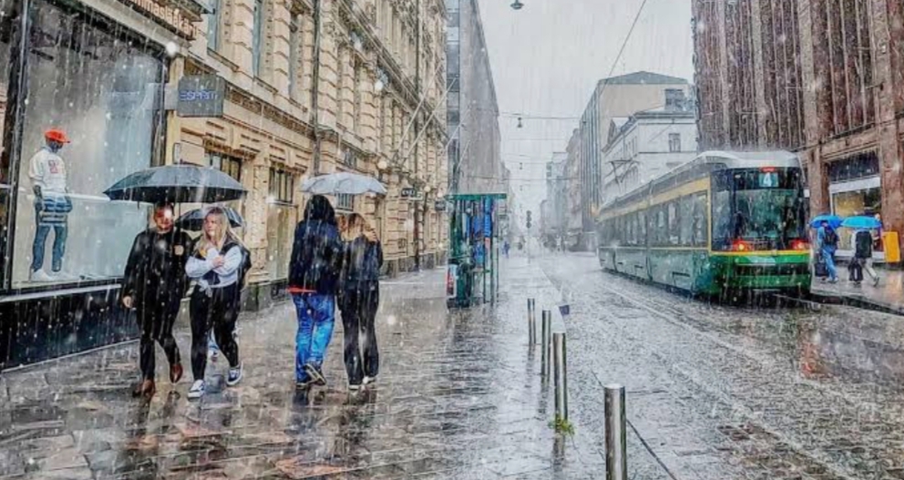 Finland Set for a Rainy and Cooler Weekend