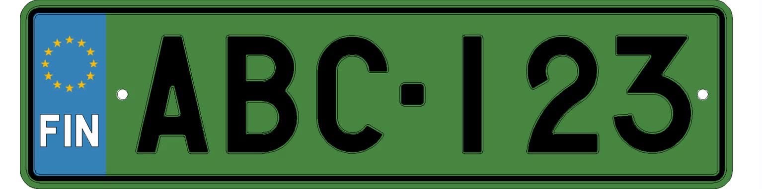 Finland to Introduce Green Licence Plates for Taxis from 2027
