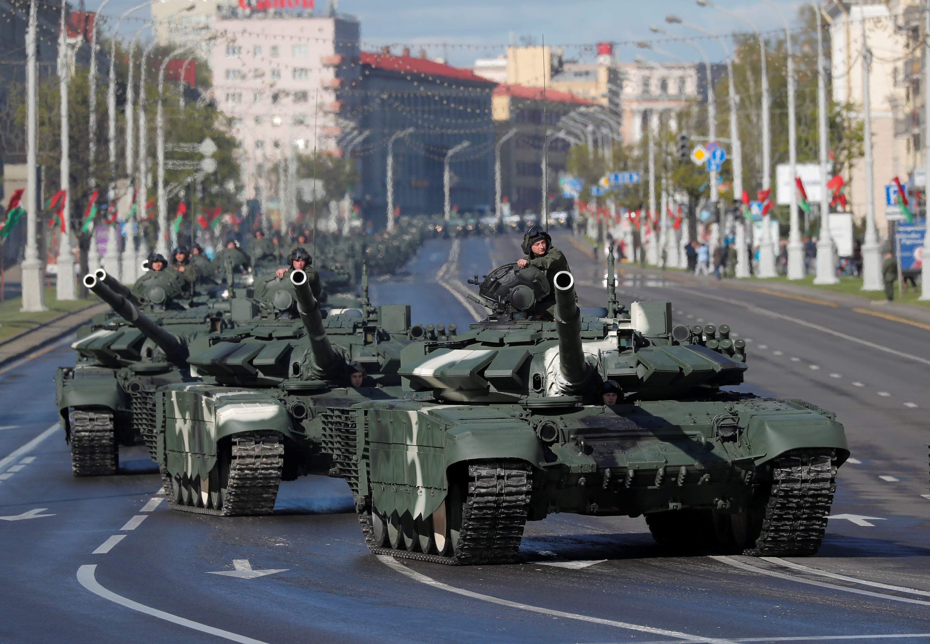 Belarus Holds Military Drills Near Poland and Lithuania Borders