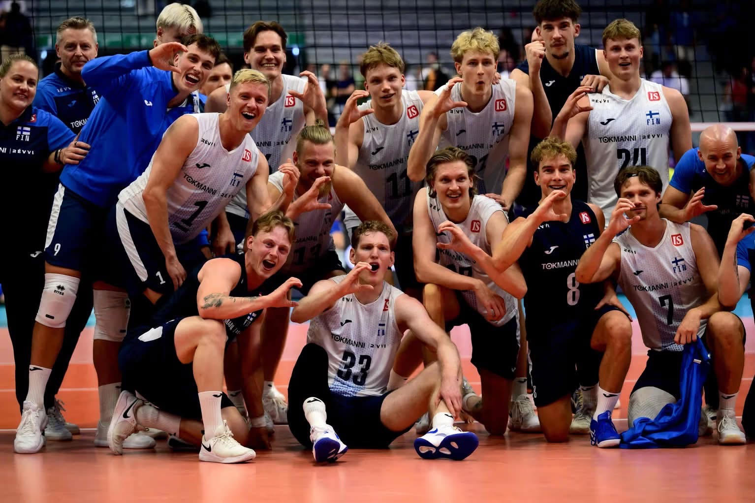 Finland had also not beaten Italy in a competitive volleyball game for 48 years