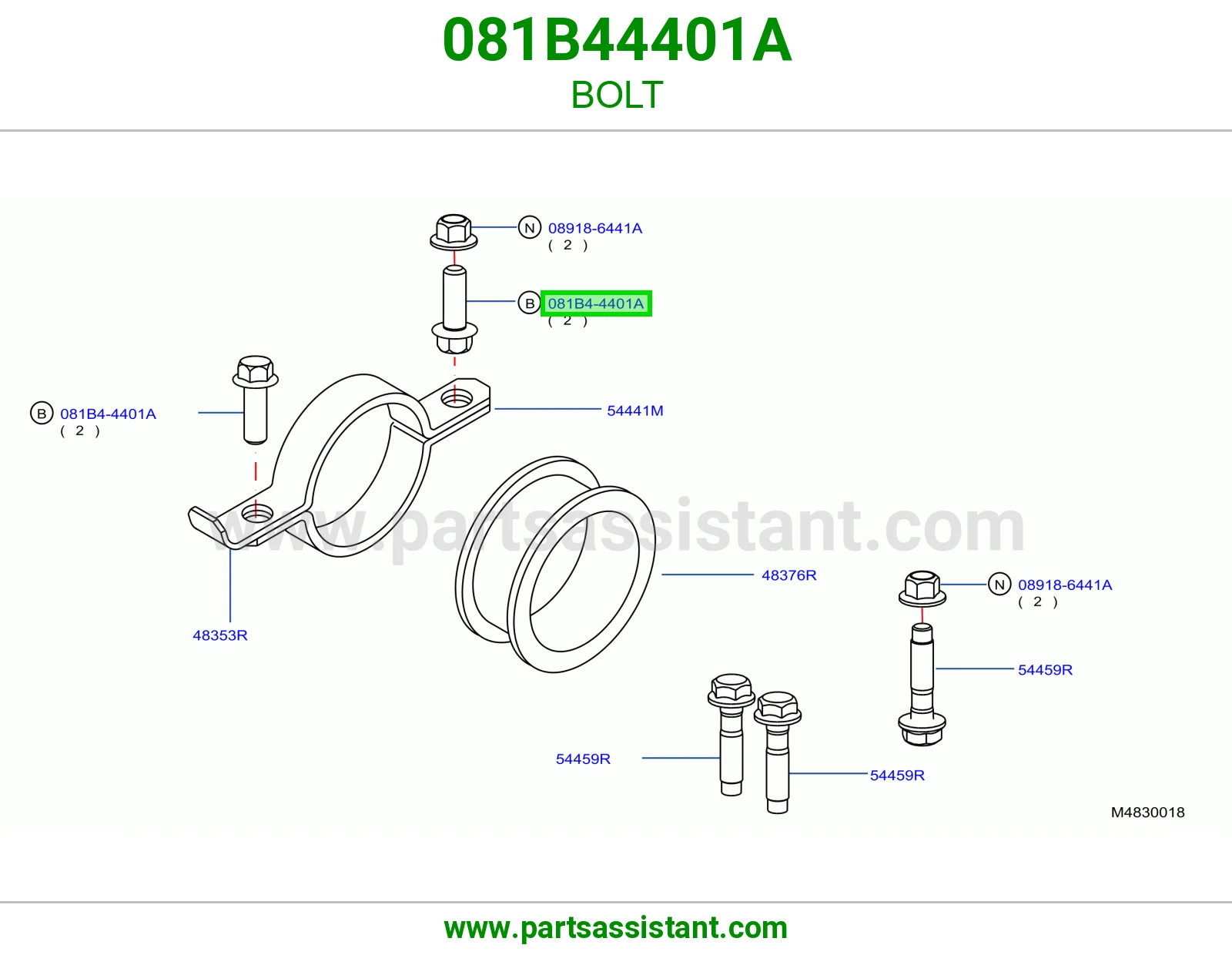 مسمار 081B44401A