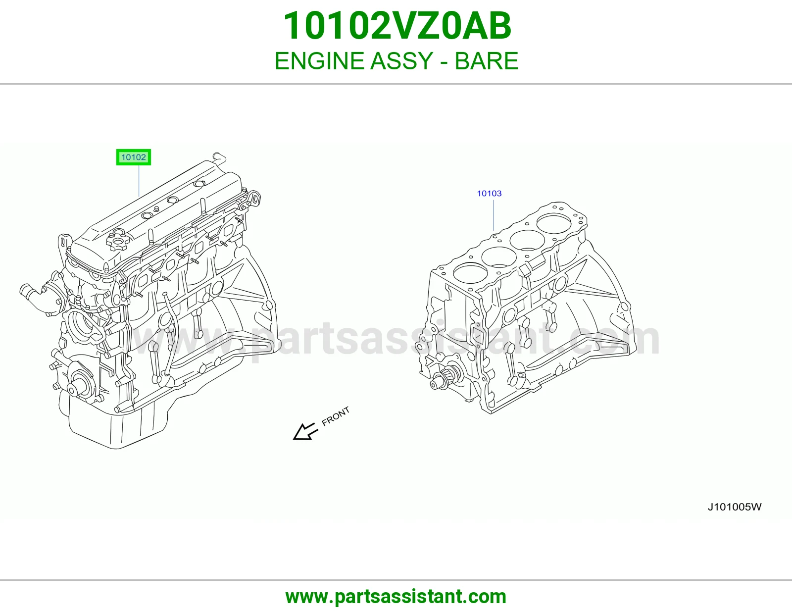 نص مكينه 10102VZ0AB
