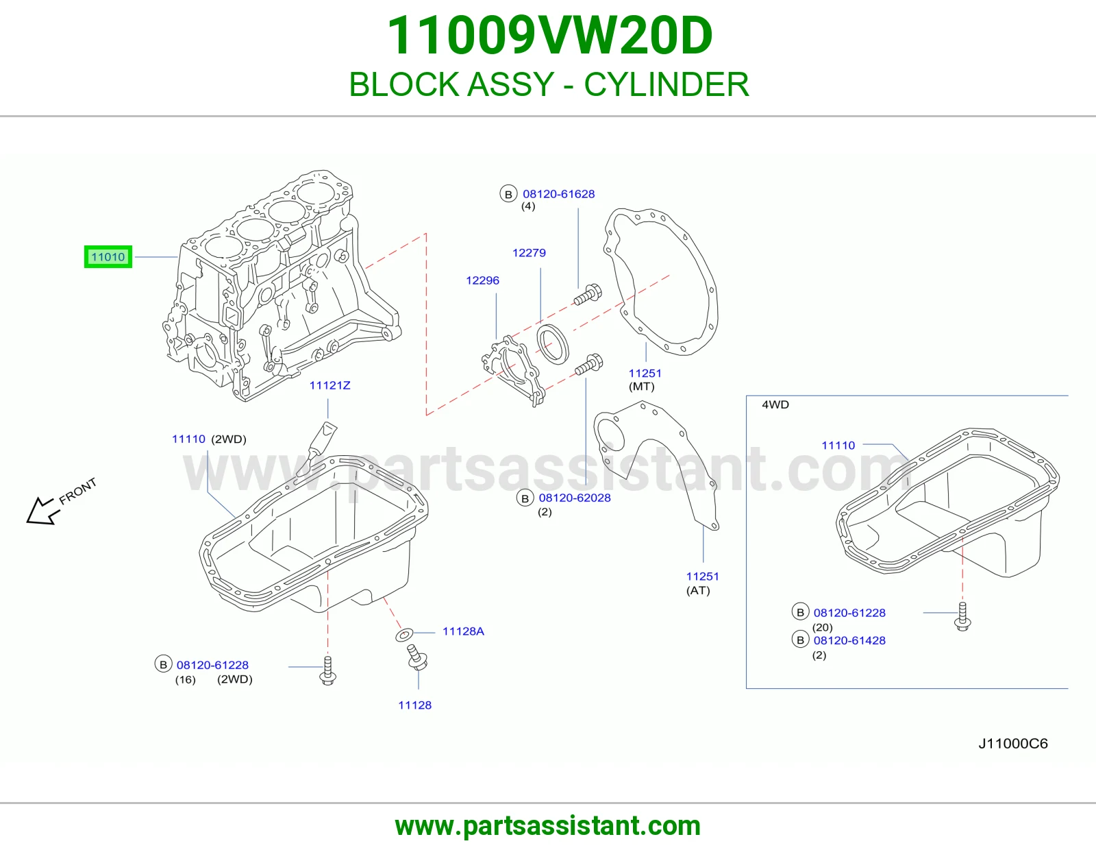 سرندل كامل 11009VW20D