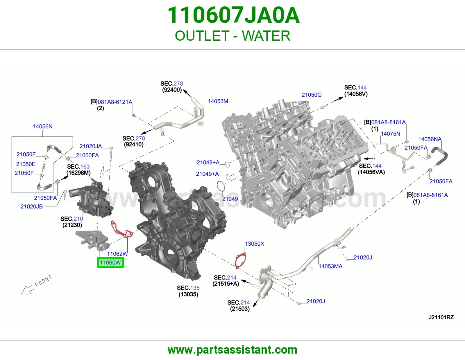 كوع ماء فوق 110607JA0A