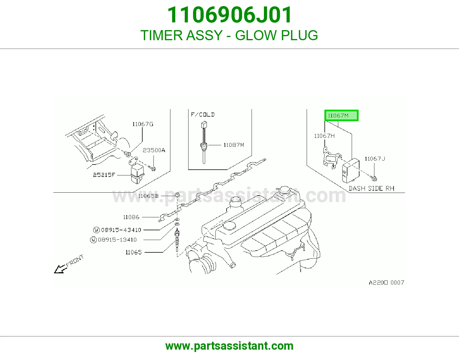 ترمستات ديزل 1106906J01