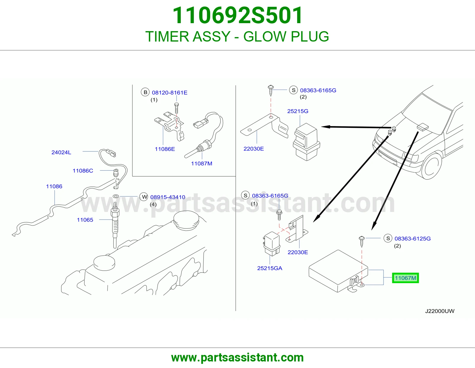ترمستات ديزل 110692S501