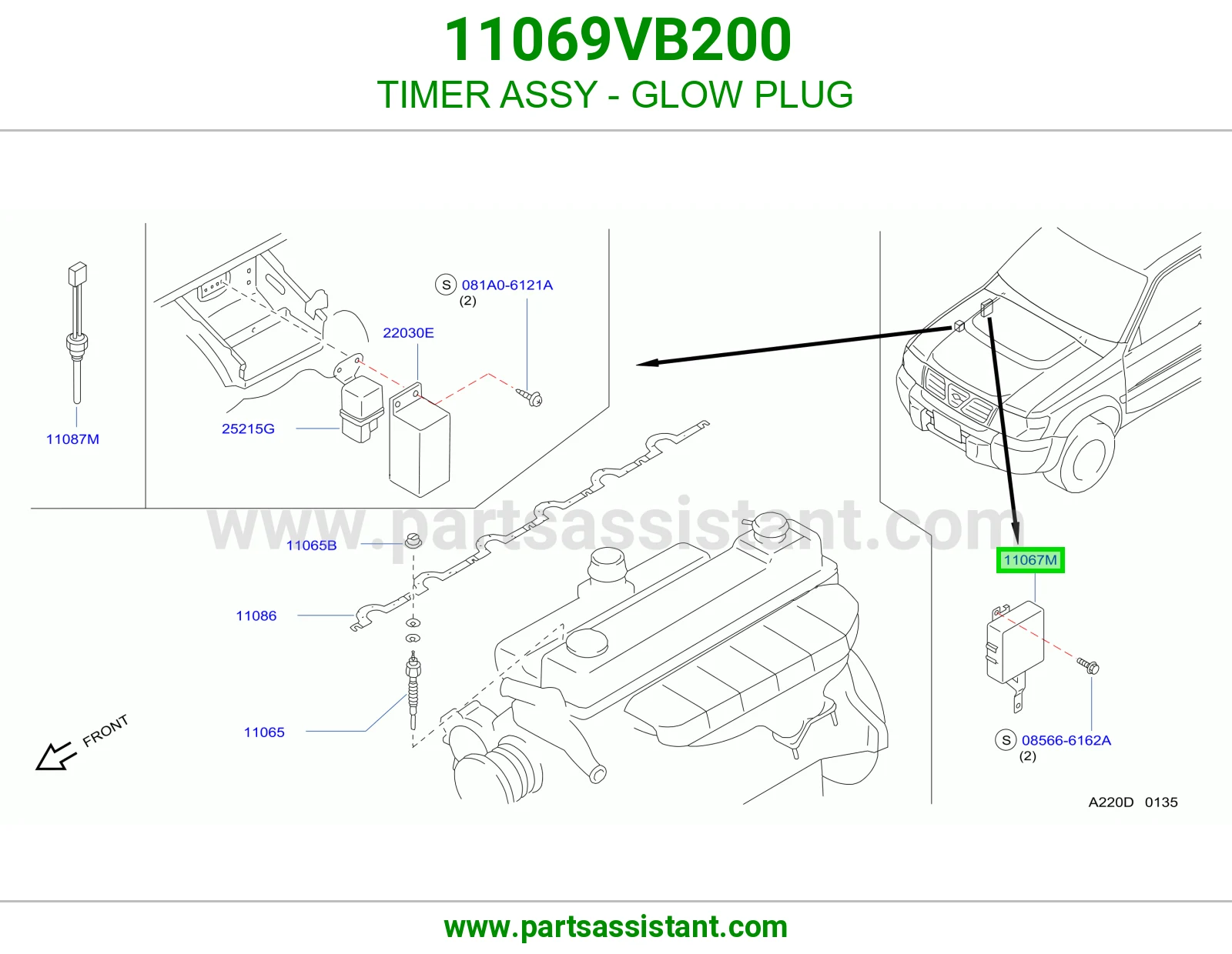 ترمستات ديزل 11069VB200