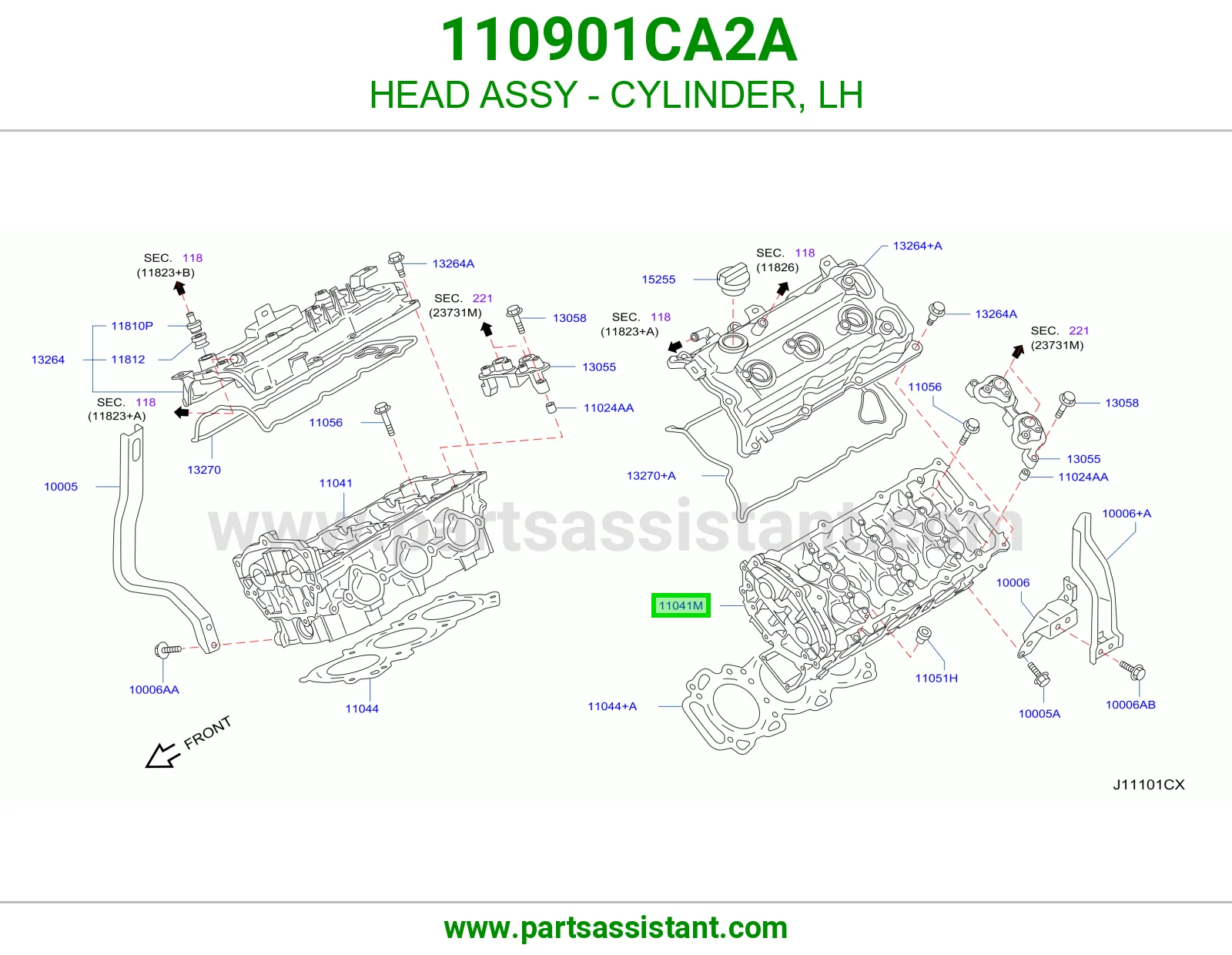راس مكينه يسار 110901CA2A
