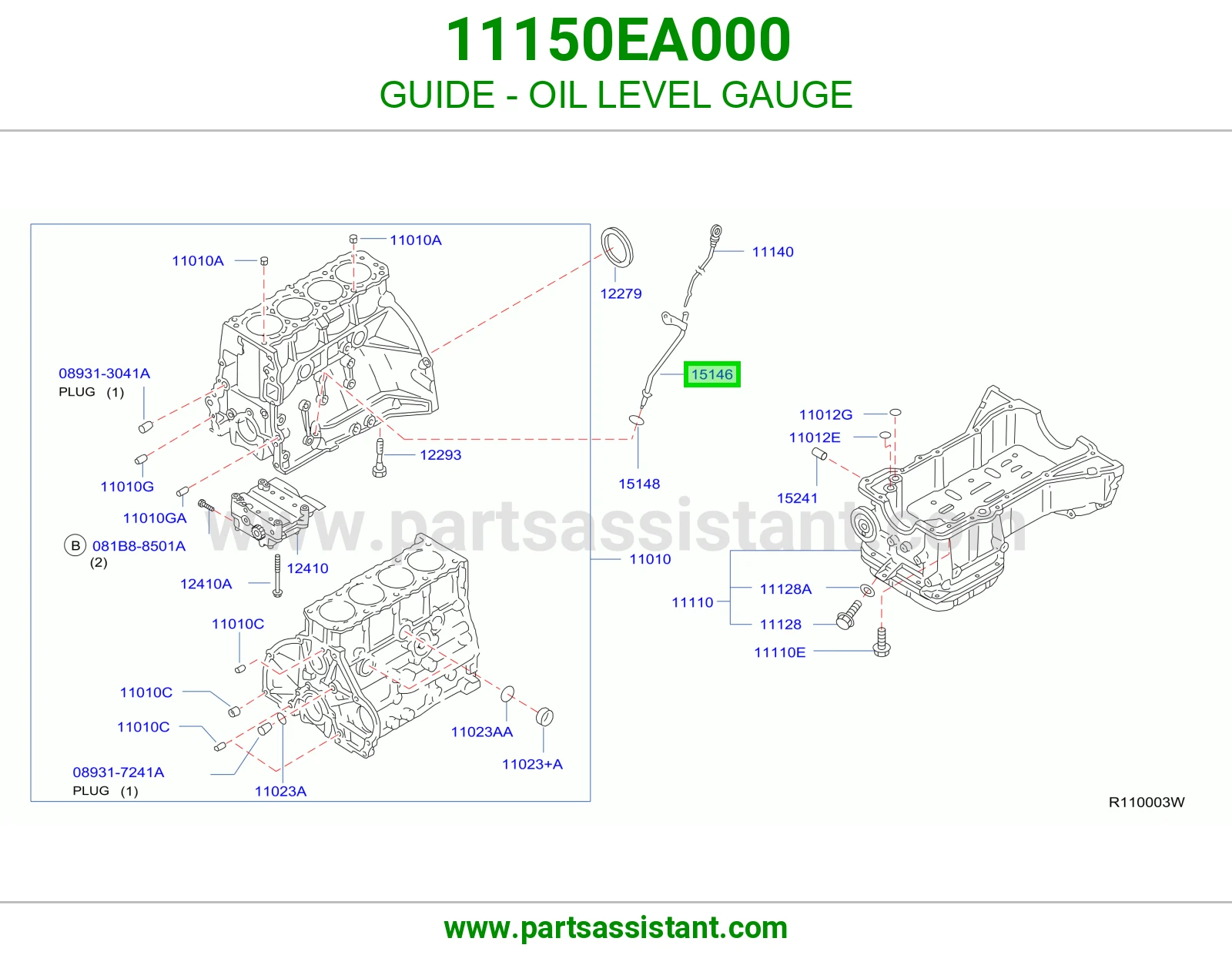 ماصوره عيار زيت 11150EA000