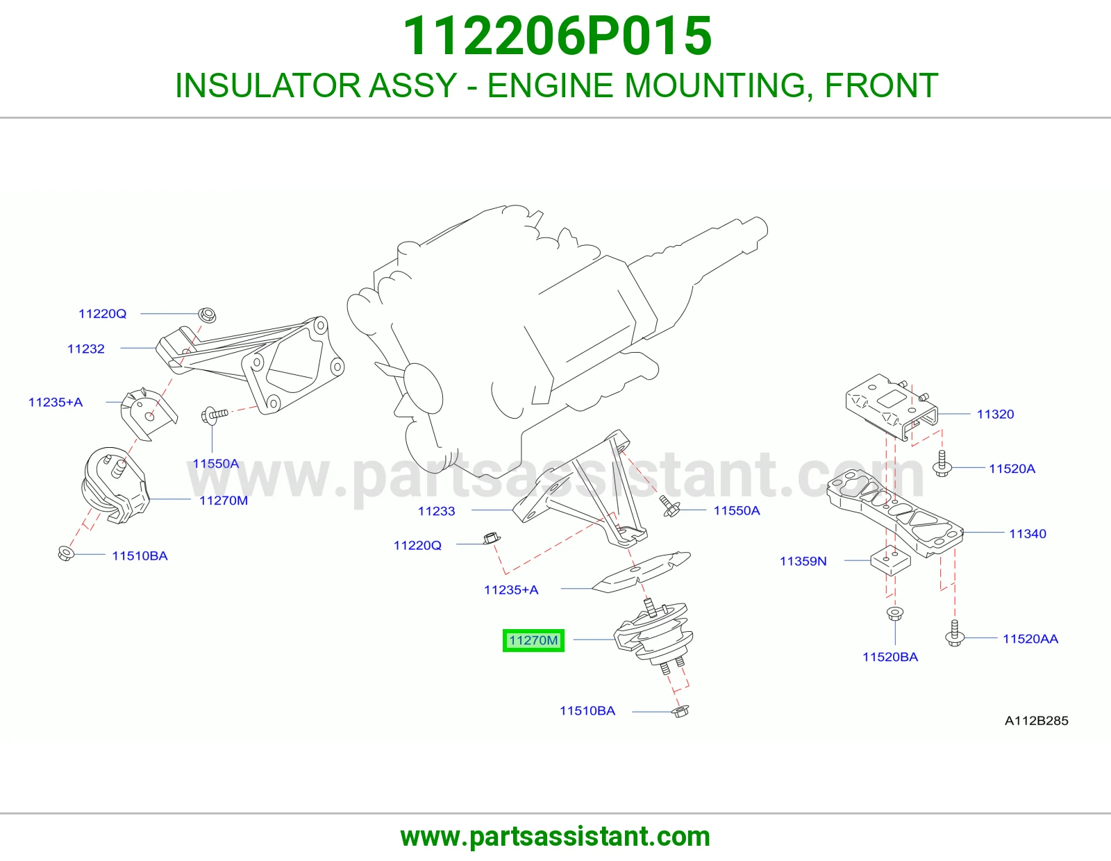 كرسي مكينه امامي 112206P015