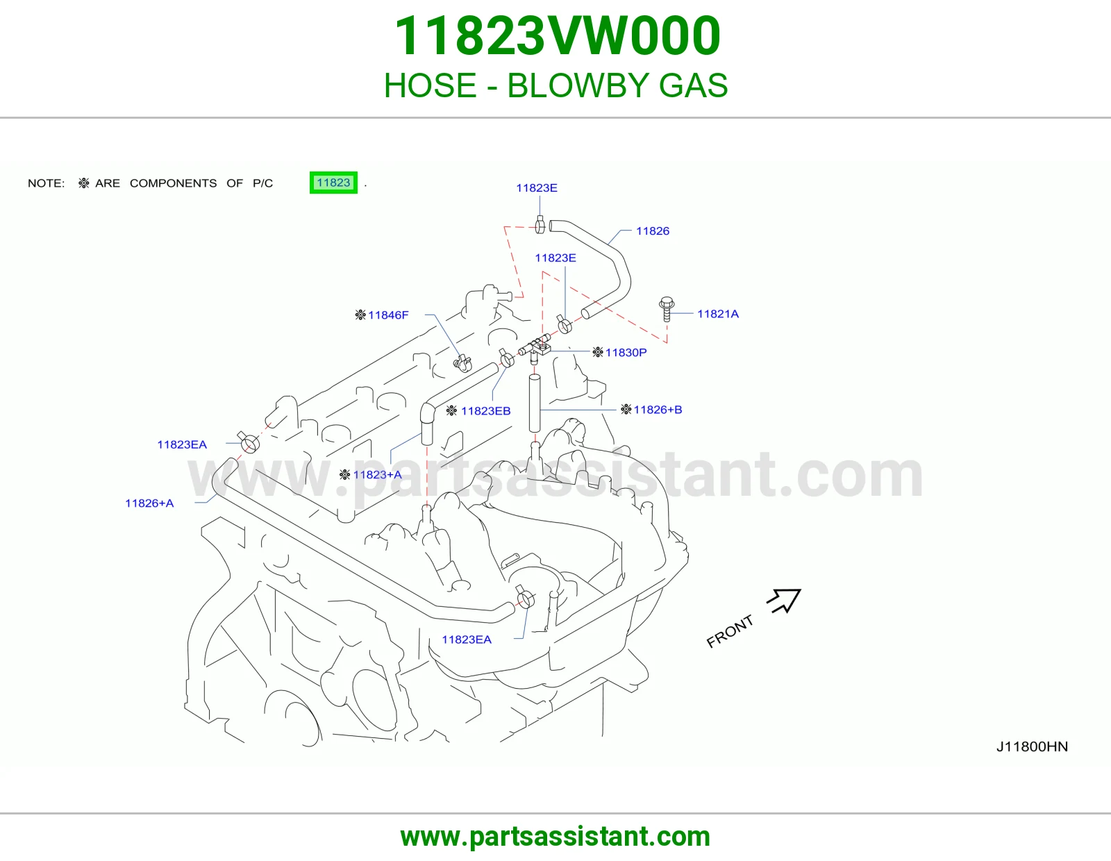 لي بخار غطا بلوف 11823VW000