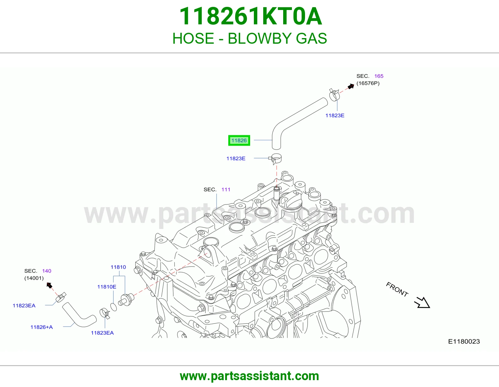 لي بلف بخار غطا بلوف 118261KT0A