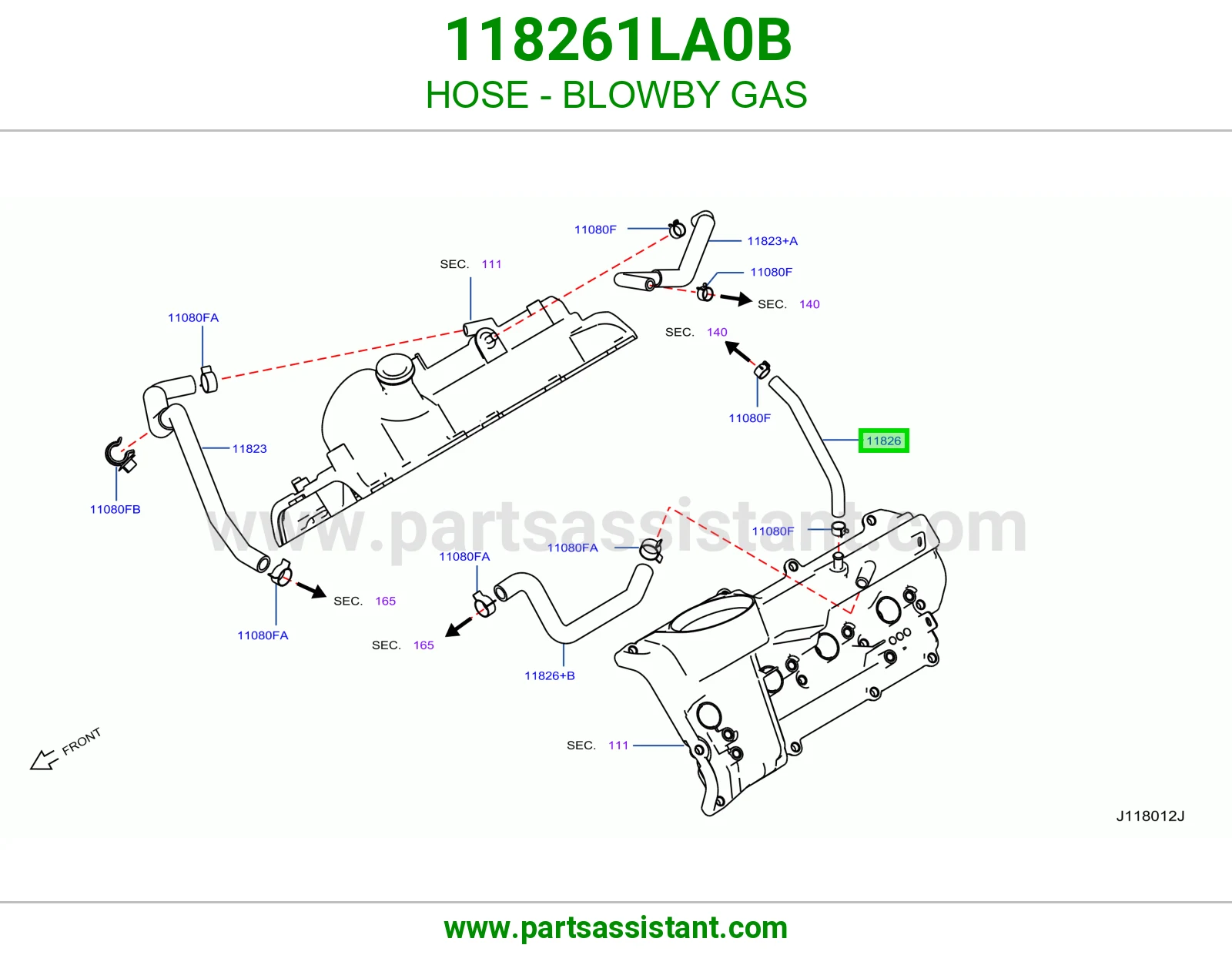 لي بلف بخار غطا بلوف 118261LA0B