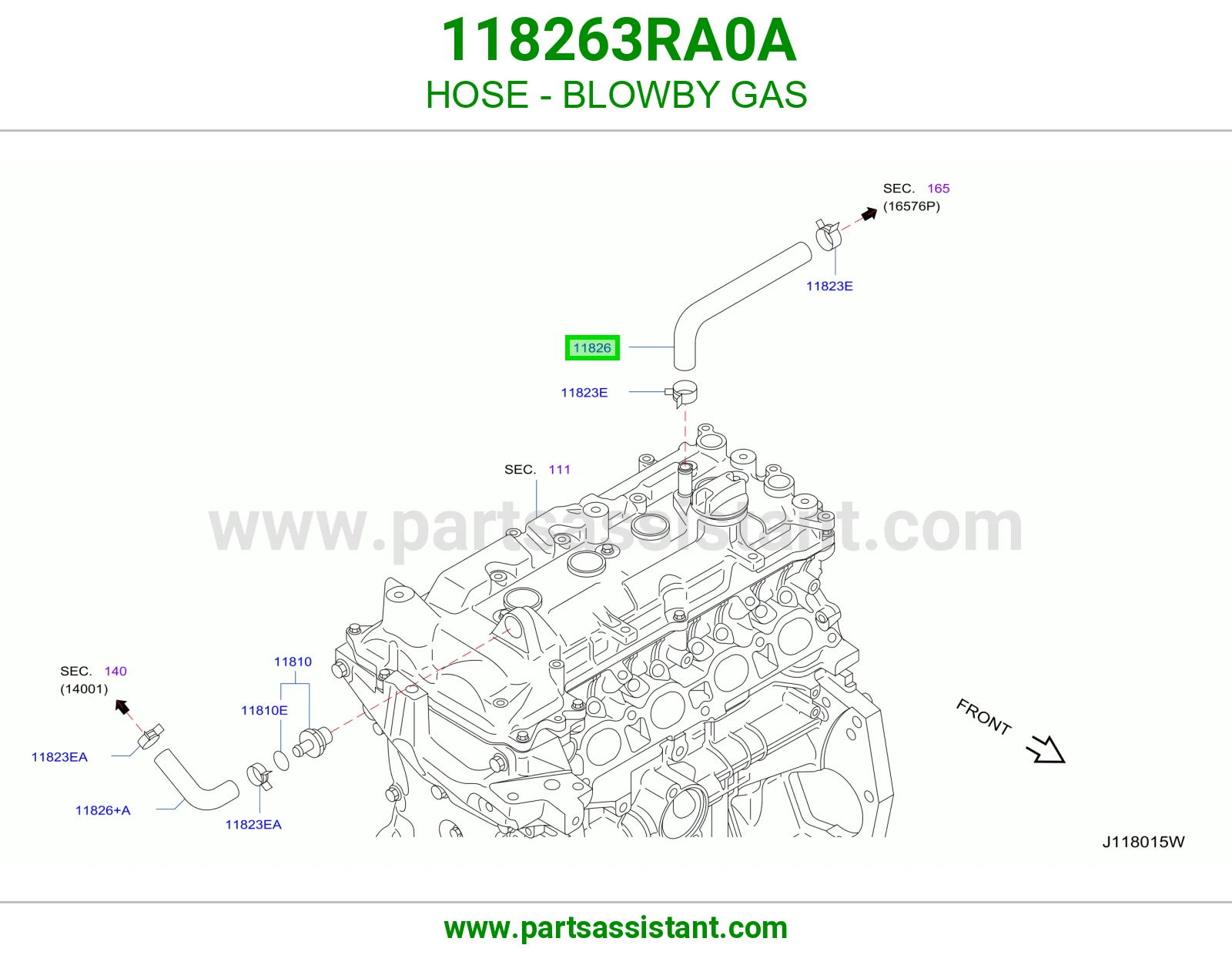 لي بلف بخار غطا بلوف 118263RA0A